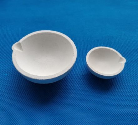 الصين 100 - 2500G زجاج الكوارتز بوتقة / السيليكا السيراميك بوتقة للذهب / الفضة المزود