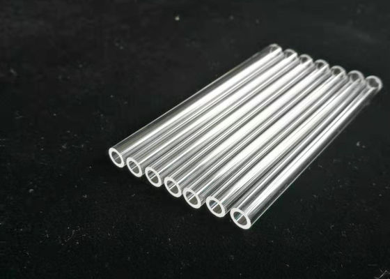 6MM OD تنصهر الكوارتز أنبوب زجاجي النار مصقول أنبوب زجاجي السيليكا المزود