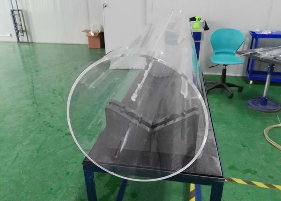 الطاقة الشمسية الكوارتز أنبوب فرن الزجاج مع القطر الخارجي 330 مم المزود