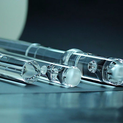 تنصهر قضيب زجاج الكوارتز 1 - 83mm od مع الأداء البصري ممتازة المزود