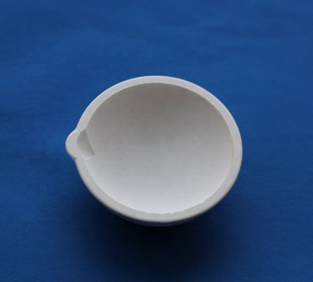 100 - 2500G زجاج الكوارتز بوتقة / السيليكا السيراميك بوتقة للذهب / الفضة المزود